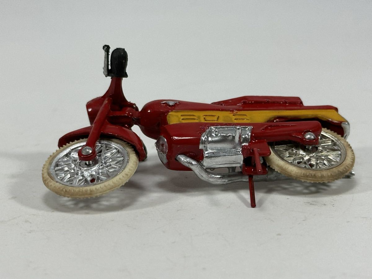 (s355) MIGNON MODEL TORINO ART.n19 AERMACCHI CHIMERA 250cc ミニカー バイク 当時物_画像7