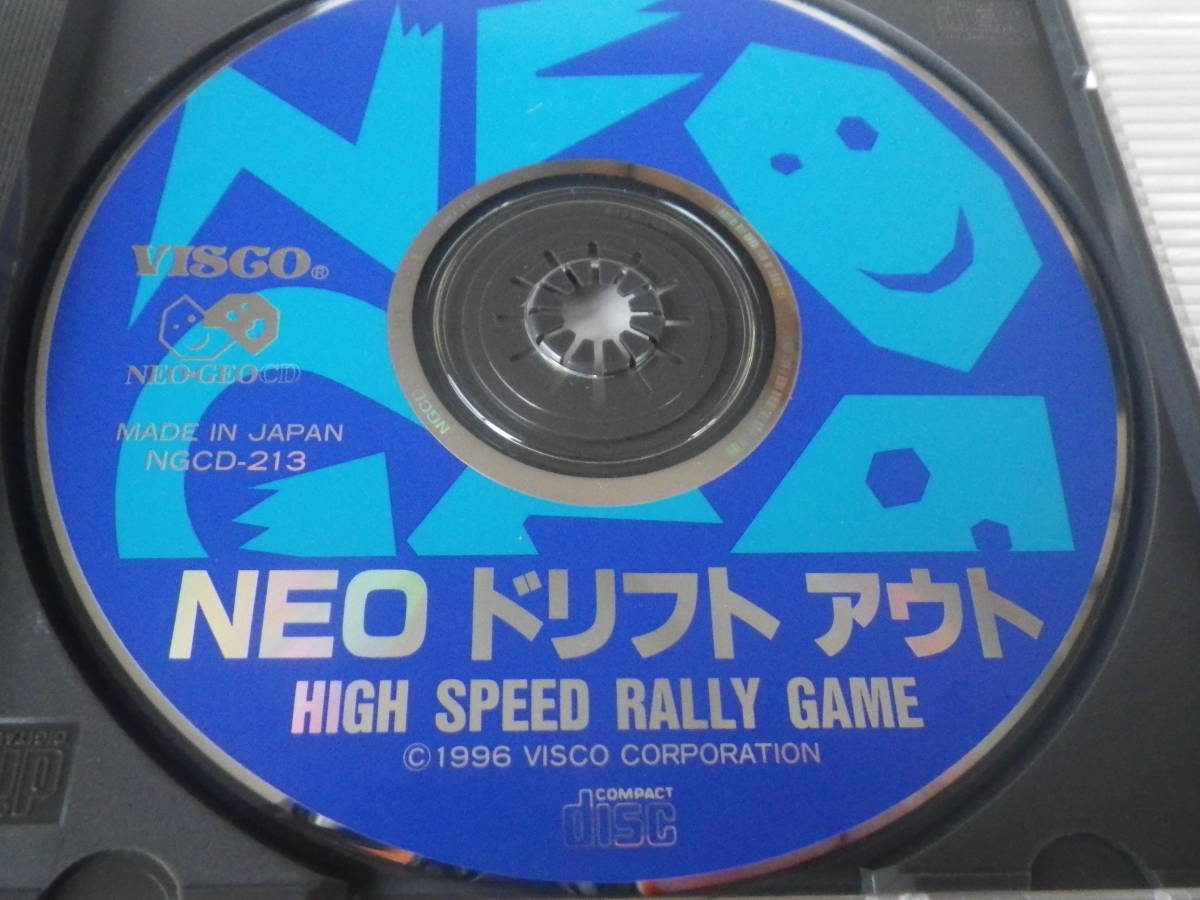 ■中古■ネオジオCD ネオドリフトアウト NEO Drift Out SNK NeoGeo_画像3