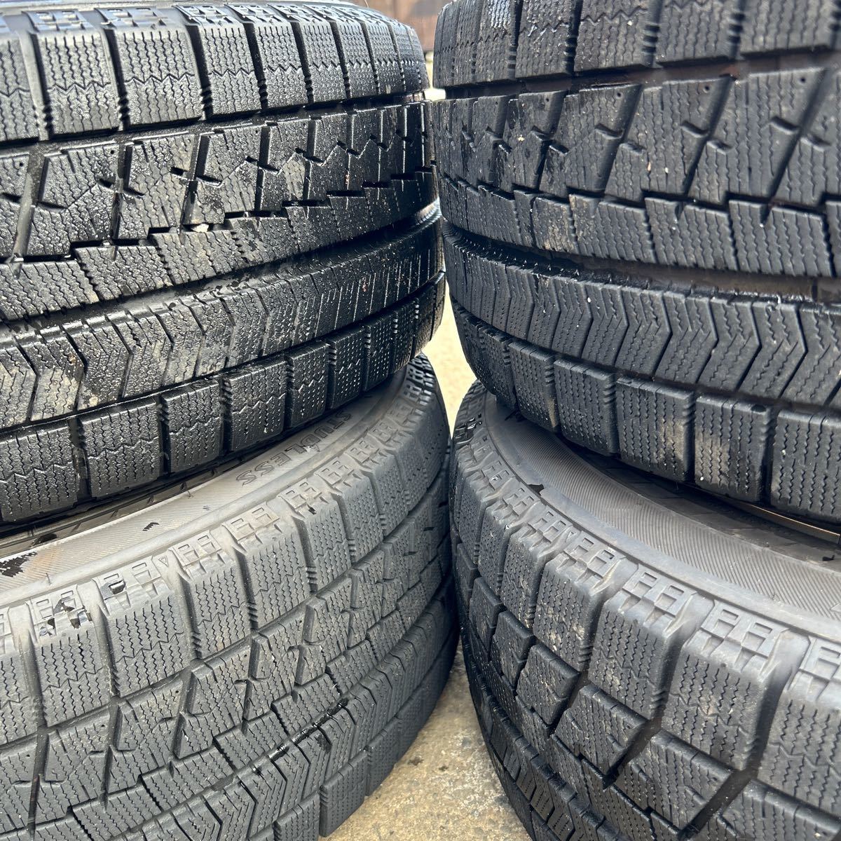 BRIDGESTONE RFT 2021年バリ山スタッドレス！！205 55 17 7.5J 54 PCD112 MAK ルフトBMW F44 F45 F46 F48 2シリーズ_画像6