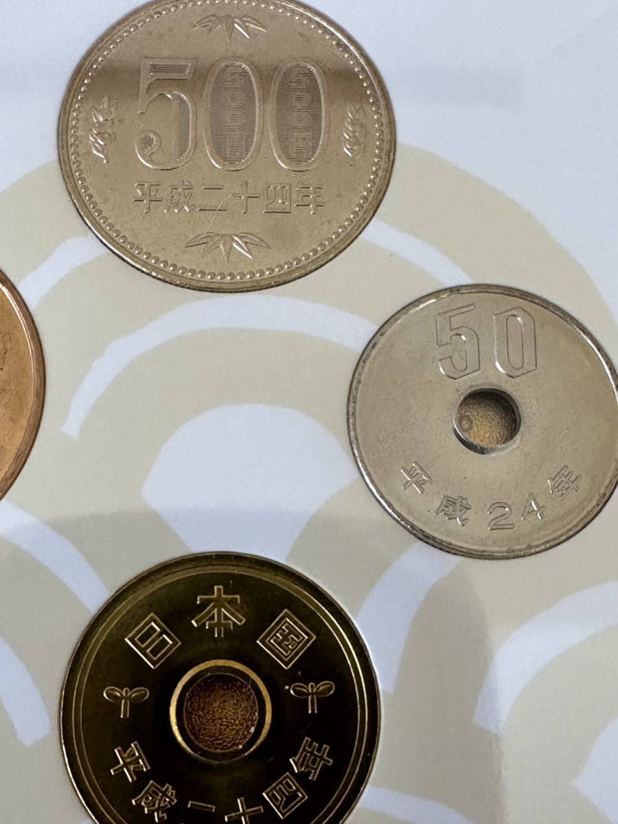 古事記　1300年　貨幣セット　平成24年　造幣局 プルーフ 額面666円　木箱入　記念硬貨　保管品　【5851】_画像5