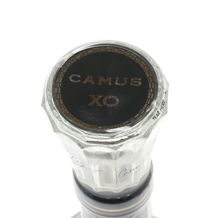 1円スタート 未開栓 CAMUS カミュ XO ロングネック BRANDY ブランデー COGNAC コニャック 旧ボトル オールドボトル 700ml 40%_画像5