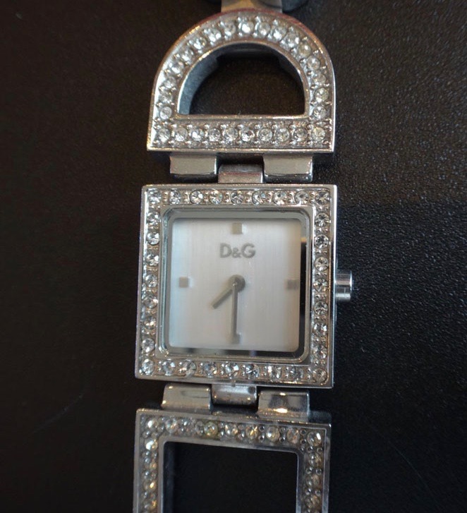 D&G DOLCE&GABBANA ドルチェ＆ガッバーナ 腕時計 レディース メンズ DW0031【中古】t-002