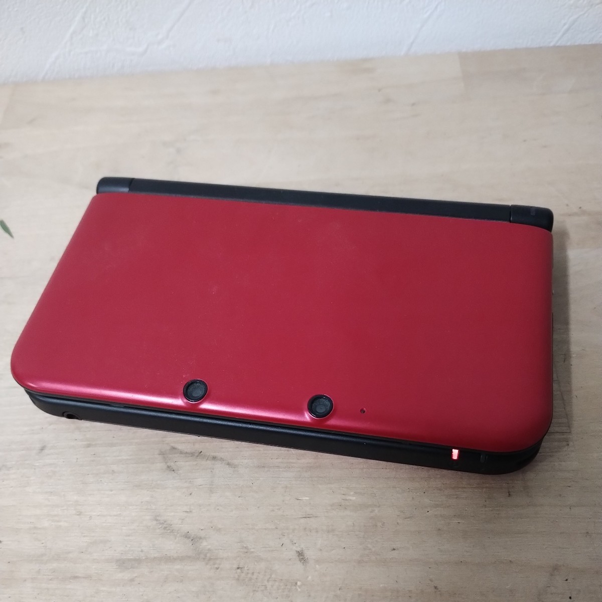 【美品】 Nintendo ニンテンドー 3DS LL SPR-001(JPN) 本体 レッド ブラック 赤 黒 任天堂 人気 ゲーム機 タッチペン付き 動作確認済み_画像1