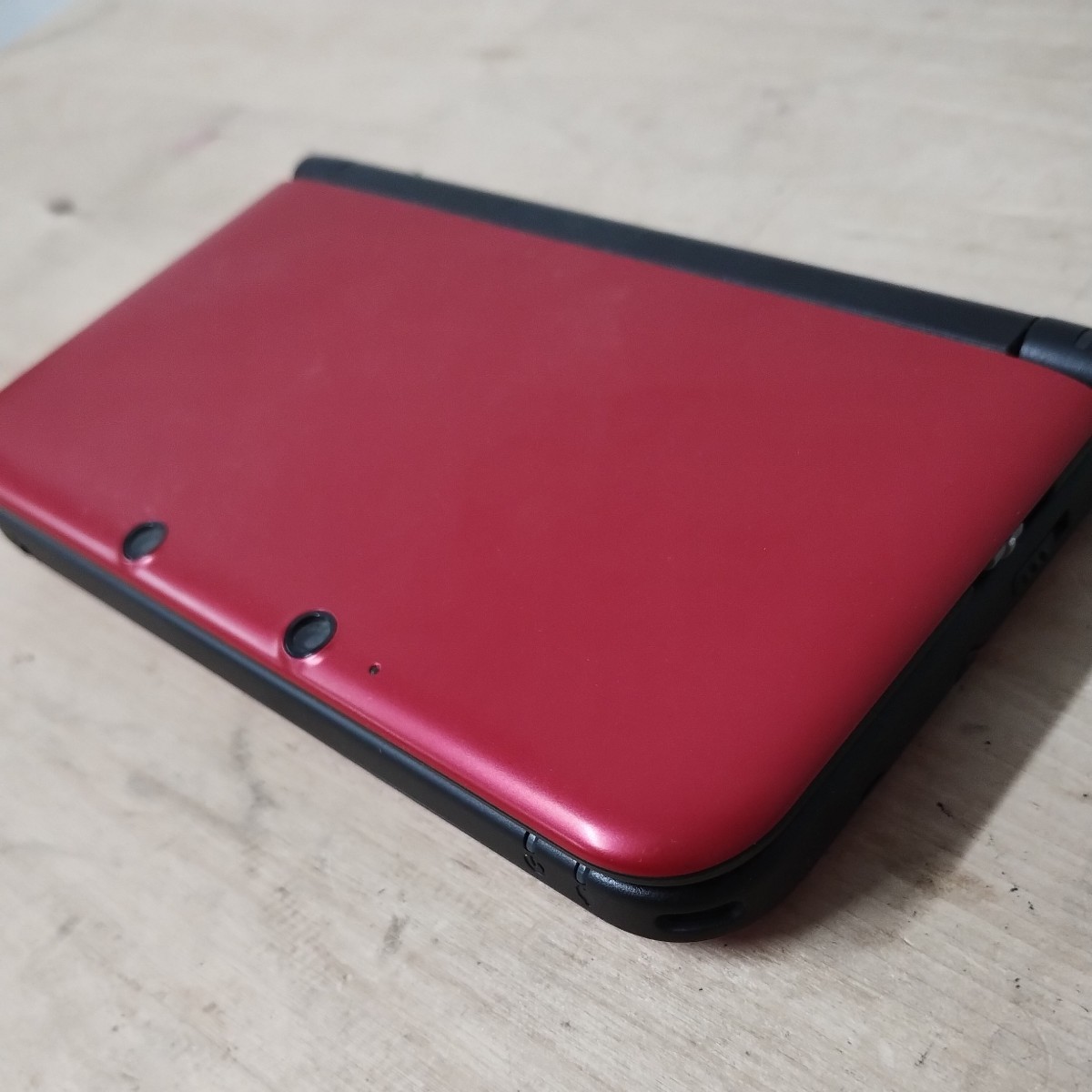 【美品】 Nintendo ニンテンドー 3DS LL SPR-001(JPN) 本体 レッド ブラック 赤 黒 任天堂 人気 ゲーム機 タッチペン付き 動作確認済み_画像7