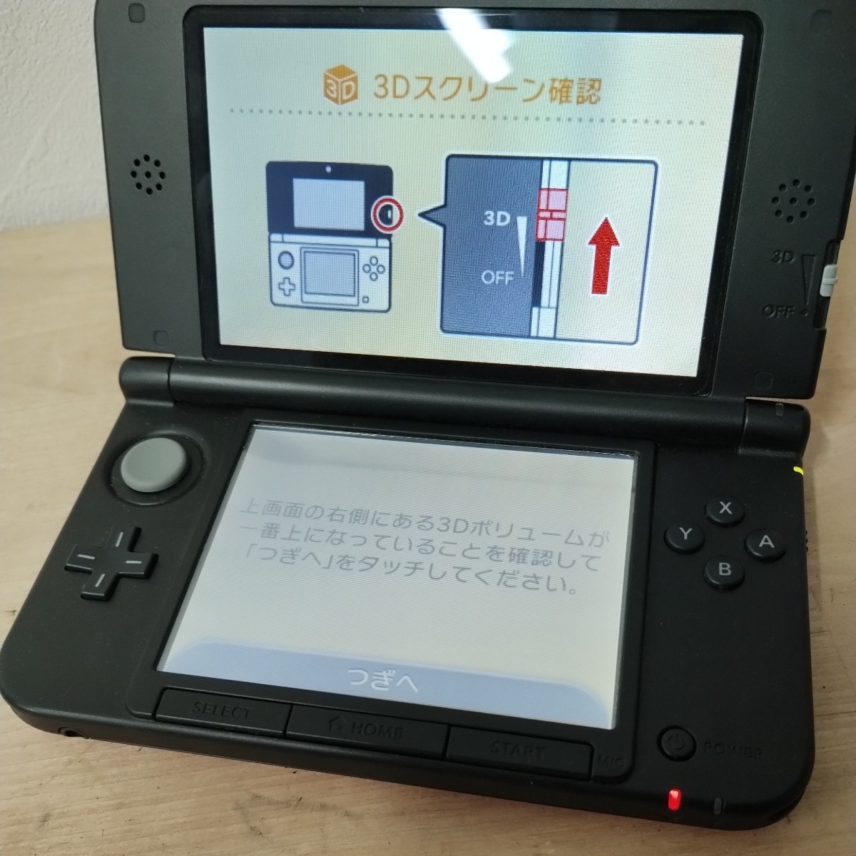 【美品】 Nintendo ニンテンドー 3DS LL SPR-001(JPN) 本体 レッド ブラック 赤 黒 任天堂 人気 ゲーム機 タッチペン付き 動作確認済み_画像2