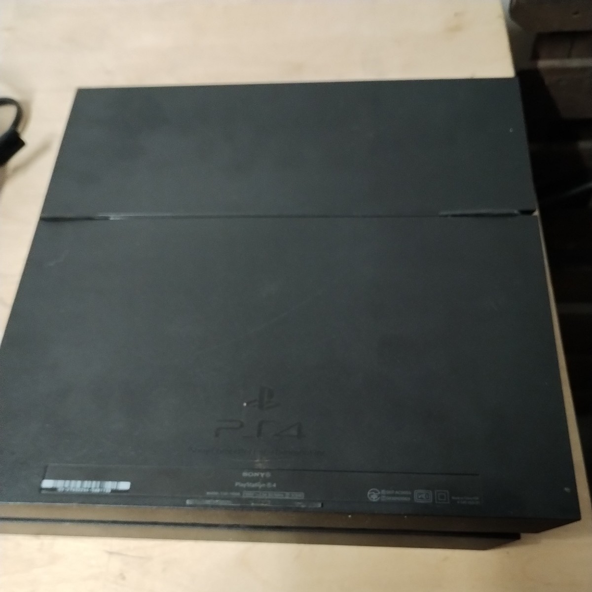 1円スタート PS4 500GB CUH-1100A FW:10.50 ジェット ブラック SONY プレステ4 初期型 本体 PlayStation プレイステーション　動作確認済み_画像7