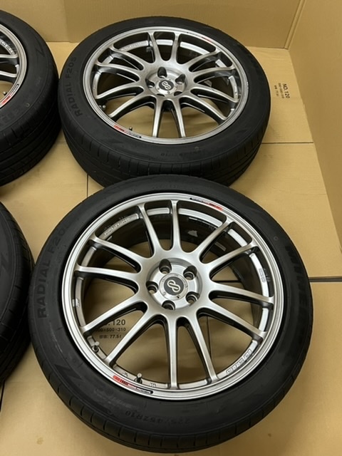 ホイール付タイヤ４本セット ENKEI GTC01 18×7.5J+48 PCD100 225/45/18 RADIAL 2020_画像5