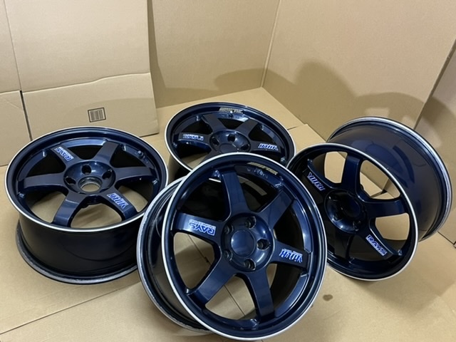 中古ホイール４本セット　RAYS VR TE37C FORGED VOLK RACING 17×8.5JJ+38 PCD114.3_画像10