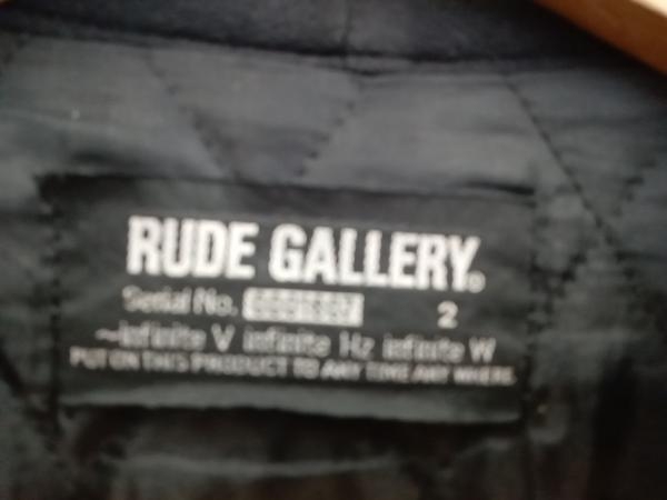 RUDE GALLERY ルードギャラリー　モッズコート M-51　ブラック　サイズ　M_画像3