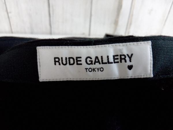 【タグ付き】RUDE GALLERY ルード ギャラリー 69048-6 ハンチング ブラック×ワインレッド 店舗受取可_画像4