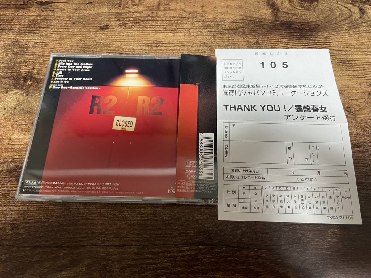  Tsuyuzaki Harumi CD[THANK YOU!~WONDER OF LOVE TOUR \'97~]*