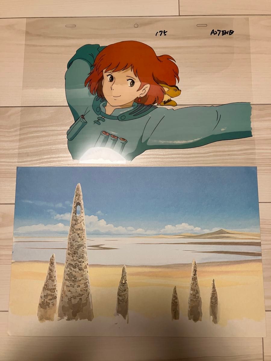 スタジオジブリ 風の谷のナウシカ 複製セル画 背景セット 宮崎駿 スタジオジブリ 風の谷のナウシカ 複製セル画 背景セット 宮崎駿