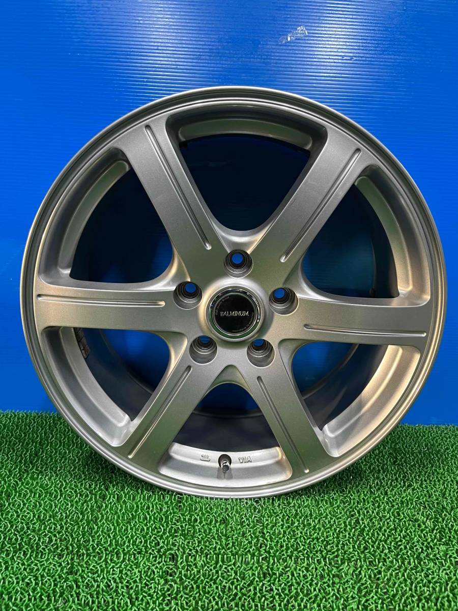 １７インチ　アルミホイール　１７×７J　114.3　5H　オフセット＋45　４本セット　ブリジストン BALMINUM ！！_画像7