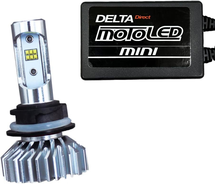 DELTA Direct(デルタダイレクト) MOTO LEDヘッドmini HS5 6000k 2000lm AC/DC12V対応 ミニバイク用 (D-2098)