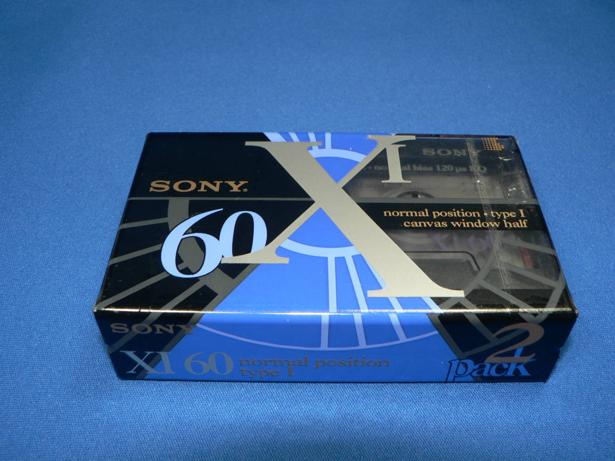 SONY ソニーカセットテープ XⅠ 60 12本セット ノーマル 重低音の威力 未使用品_画像5