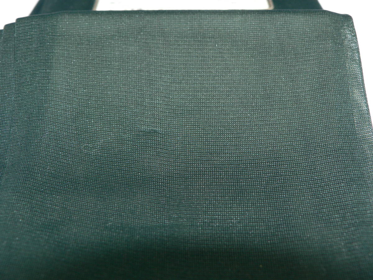 レトロ フクスケ ナイロン１００％ ハイソックス 緑 ２５ｃｍ 紳士薄手靴下 上品な光沢と透明感あり 日本製 未使用品 K-14_ひっかいきずあります。