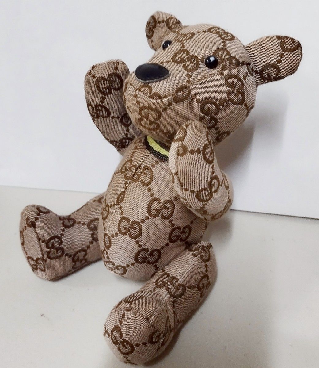 グッチ GUCCI テディベア ぬいぐるみ GGキャンバス くま クマ グッチ GUCCI テディベア ぬいぐるみ GGキャンバス くま クマ