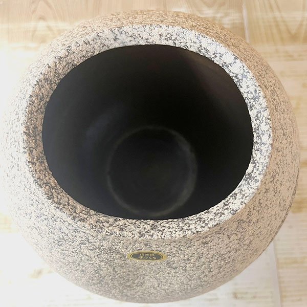 ★信楽焼★ 花器 花瓶 しがらき焼 陶器 壺 陶芸 【中古品】 札幌発_画像5