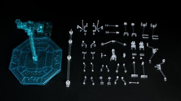 【EffectWings/EW】1/100 MG ガンダムヴァーチェ用 装甲パージ状態展示スタンド プラモデル 未組立_画像5