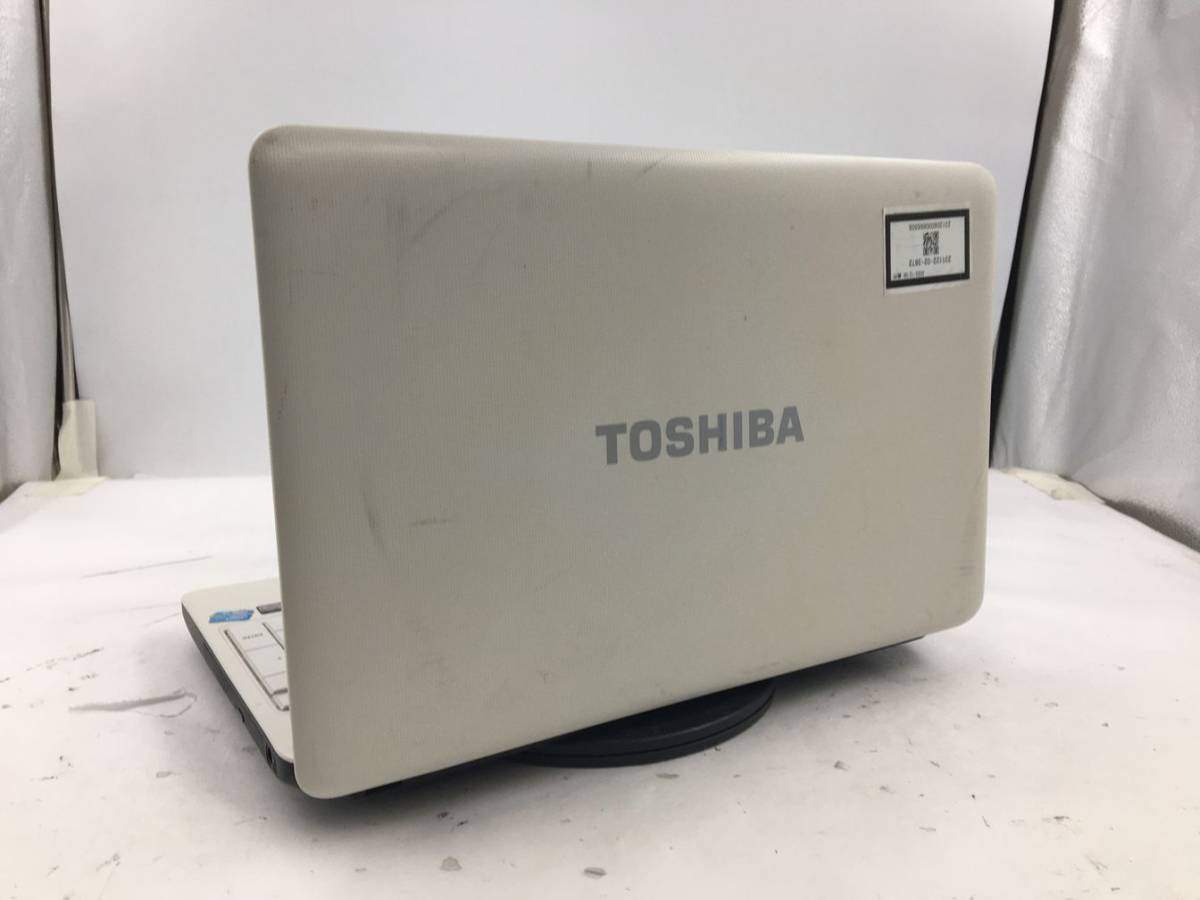 TOSHIBA/ノート/HDD 500GB/第2世代Core i3/メモリ2GB/2GB/WEBカメラ無/OS無-231208000666508_天板　M