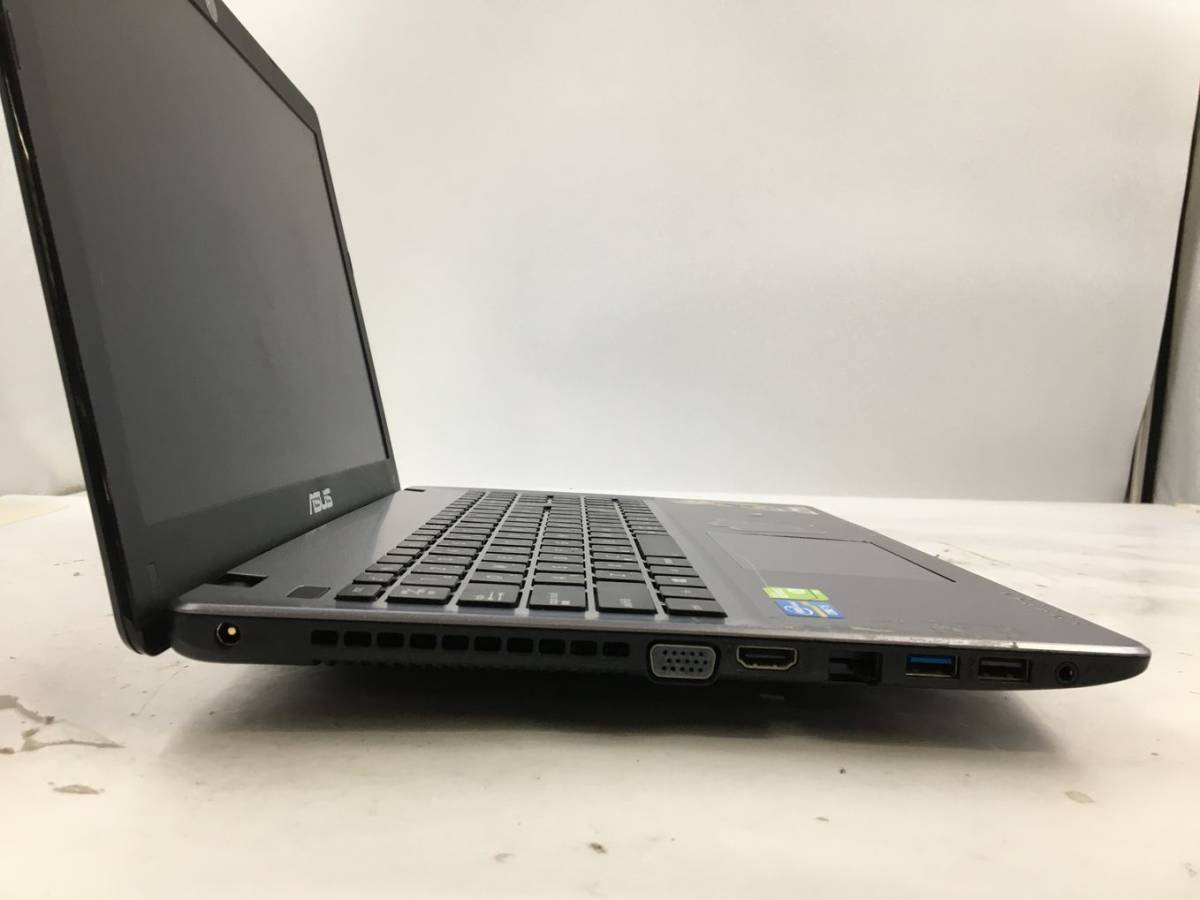 ASUS/ノート/HDD 1000GB/第3世代Core i5/メモリ4GB/4GB/WEBカメラ有/OS無/NVIDIA Corporation GF117M [GeForce 610M/710M-231213000678047_側面（左）M