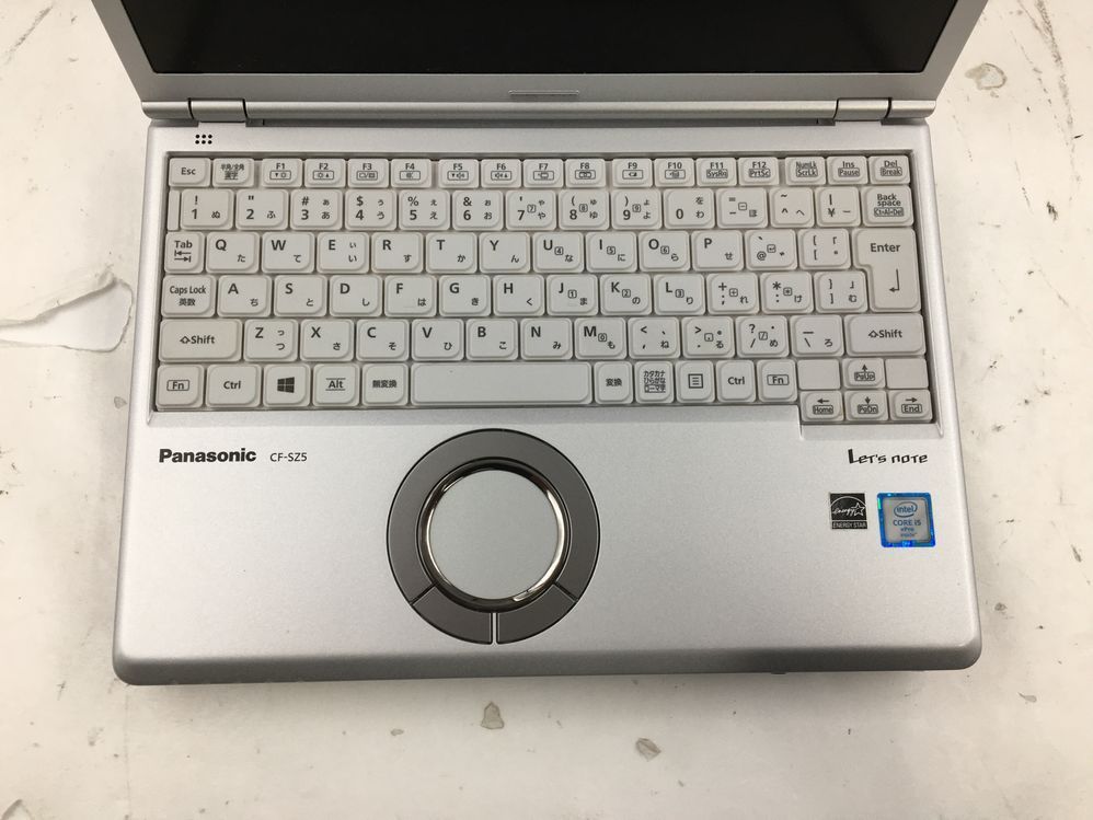 PANASONIC/ノート/HDD 320GB/第6世代Core i5/メモリ4GB/WEBカメラ有/OS無-231211000671884_キーボード接写１