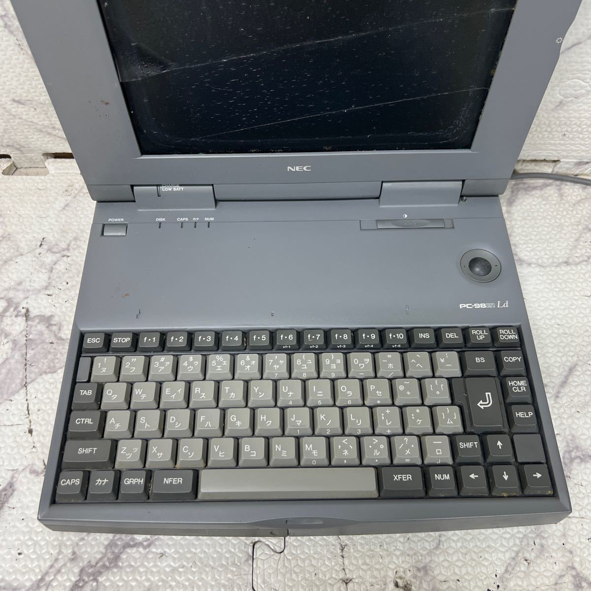 PCN98-845 супер-скидка PC98 ноутбук NEC PC-9821Ld/350A электризация не возможно Junk 