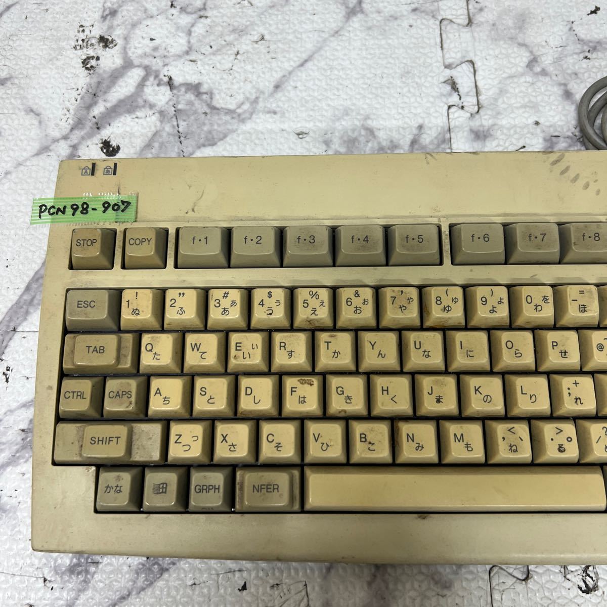PCN98-907 super-discount keyboard NEC PC98 for operation not yet verification Junk 