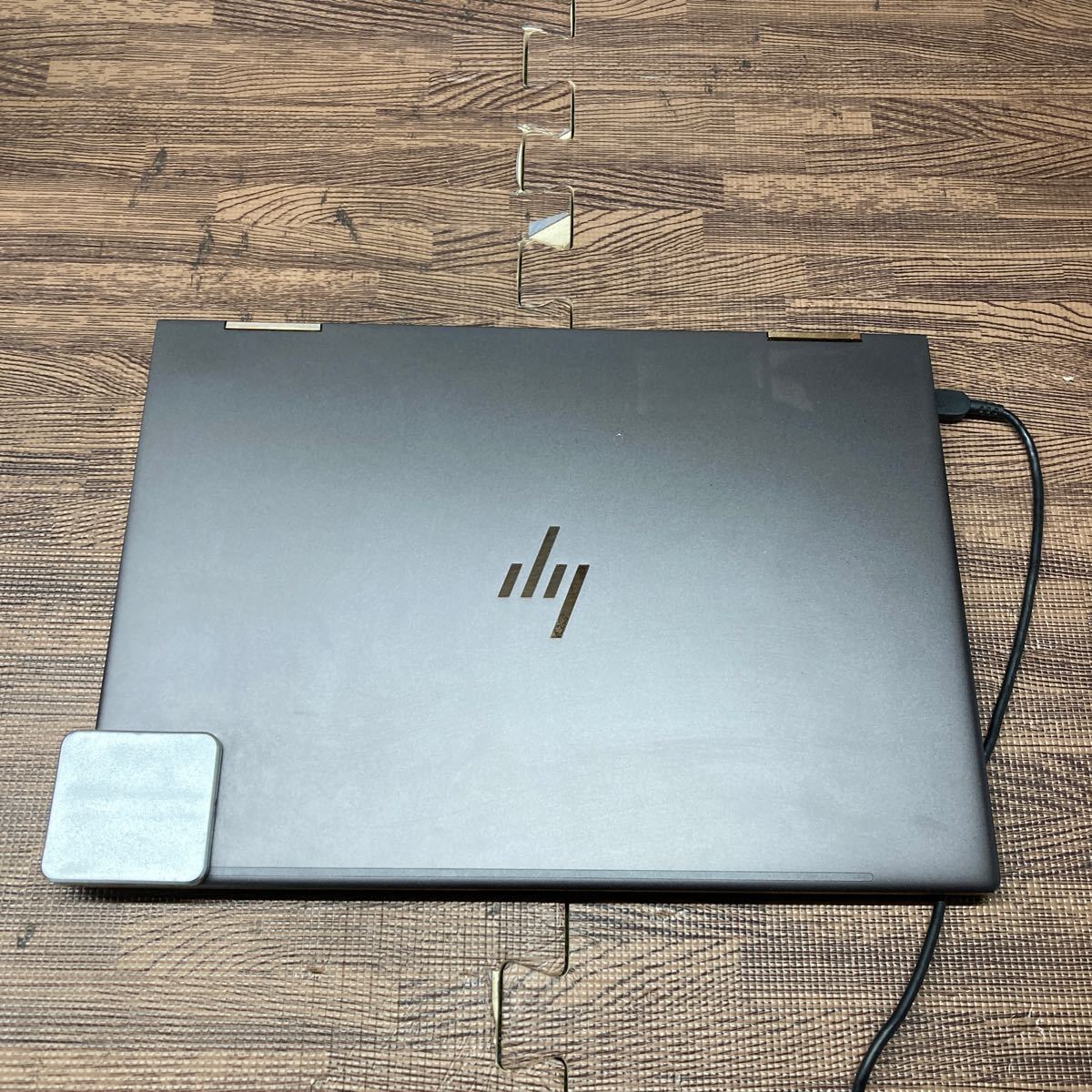 MY12-106 激安 OS Windows11Pro試作 ノートPC HP SPECTRE x360 13-ae017TU Core i7 8550U メモリ16GB 高速SSD1TB カメラ Bluetooth 現状品_シール跡あり　左下何かくっついてる