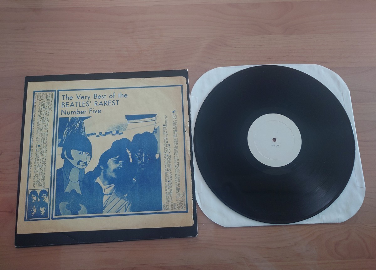 ★ビートルズ The Very Best Of The Beatles' Rarest Number Five★中古LP★ジャケット経年汚れ、傷み