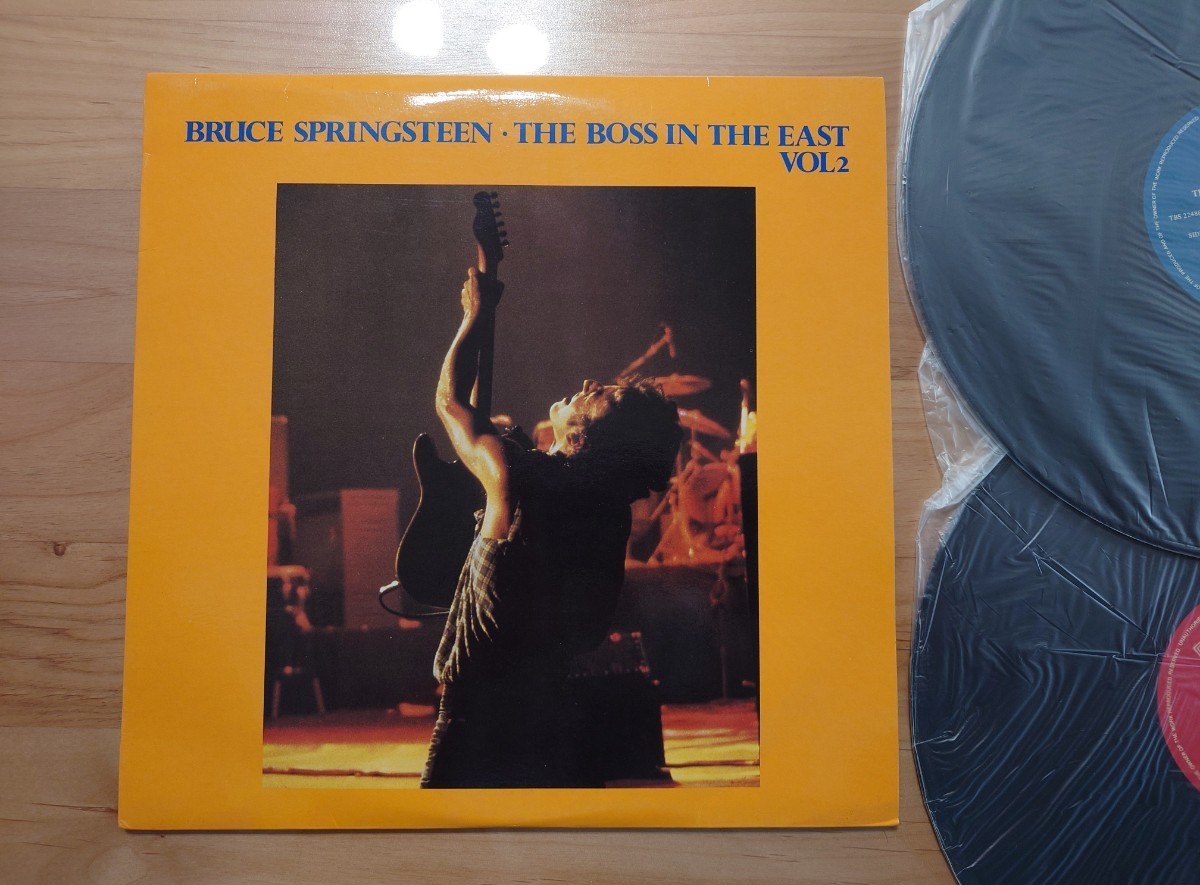 ★ブルース・スプリングスティーン Bruce Springsteen★The Boss In The East Vol.2★中古LP★2枚組