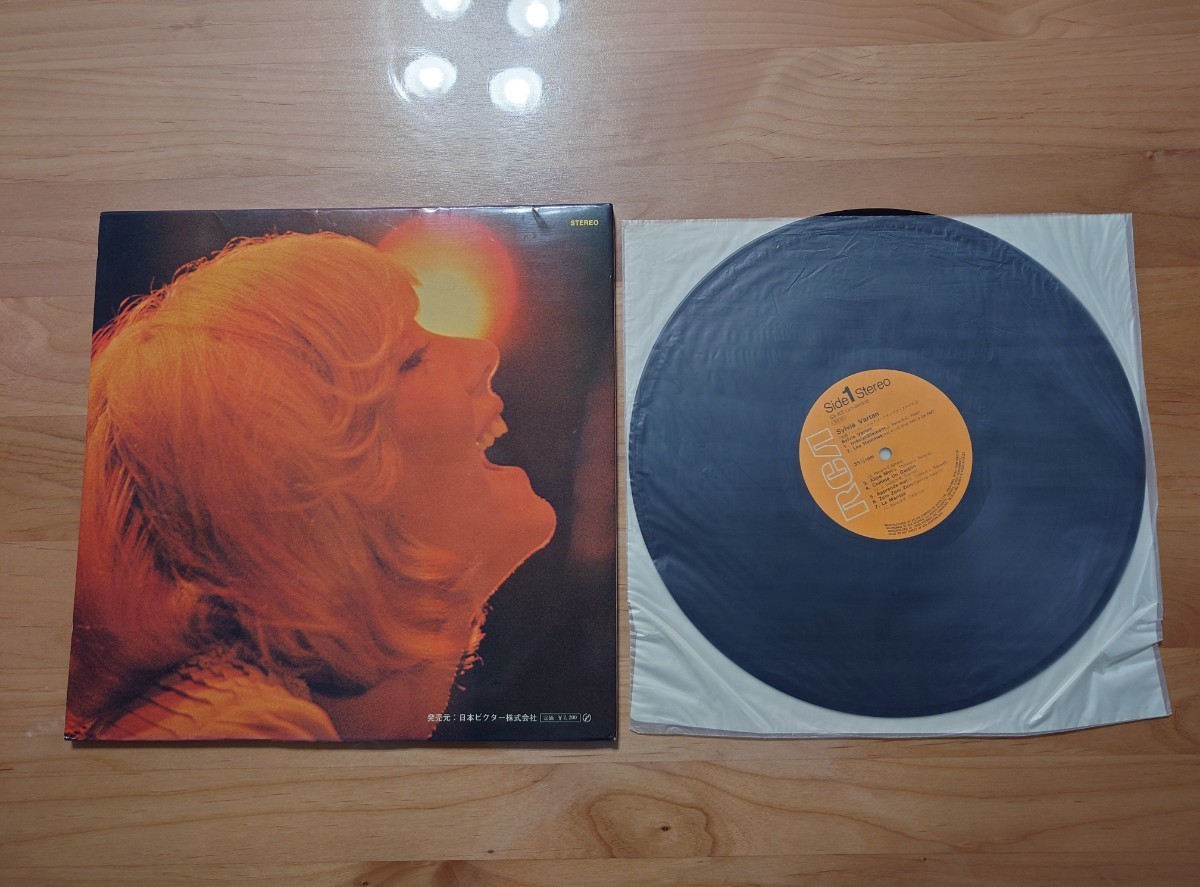 ★新編 シルヴィ・バルタン・グランプリ・アルバム Sylvie Vartan★帯付★OBI★中古LP★ジャケット、帯経年汚れ★歌詞カード傷み