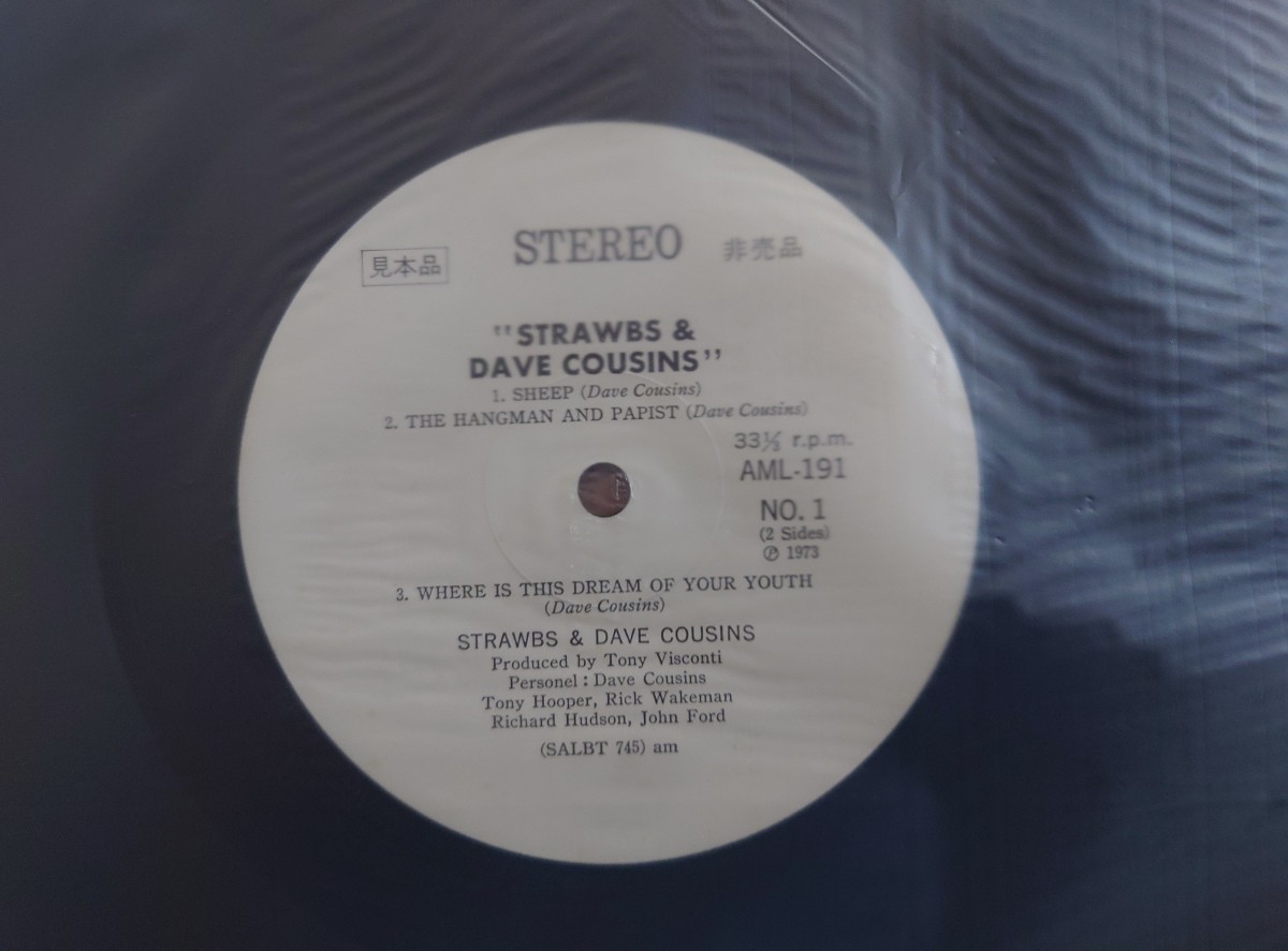 ★リック・ウェイクマン&ストローブス Rick Wakeman &Strawbs★砂時計★帯付★OBI★見本盤★PROMO★SAMPLE★Rare Item★中古LP