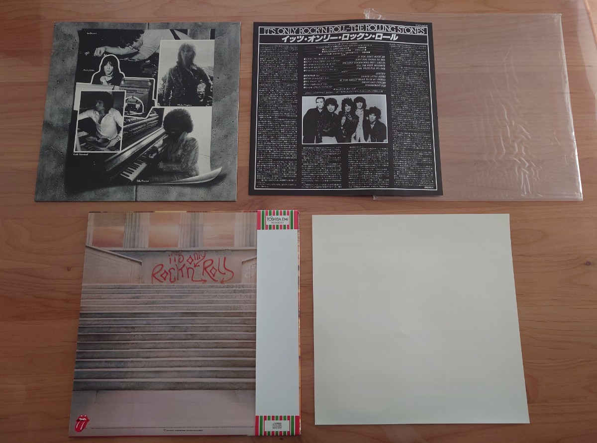 ★ローリング・ストーンズ THE ROLLING STONES★イッツ・オンリー・ロックン・ロール It's Only Rock'n Roll★帯★OBI★でかジャケCD★中古_画像4