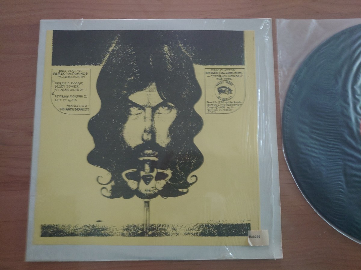 ★エリック・クラプトン Eric Clapton★DEREK & THE DOMINOS ★STORMY MONDAY ★TMQ 71082★TMOQ★中古LP★シュリンク残り_画像3