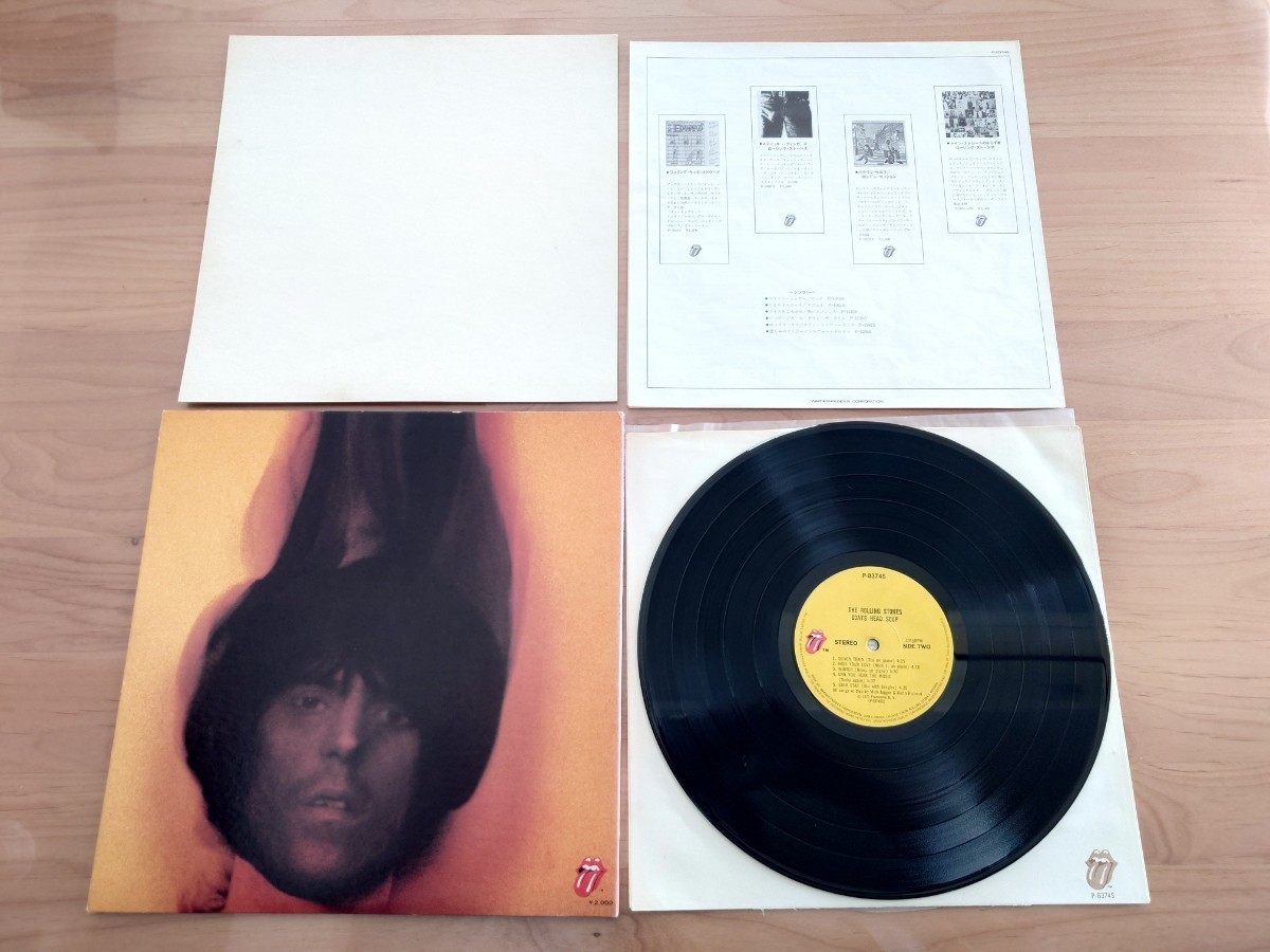 ★ローリング・ストーンズ THE ROLLING STONES★山羊の頭のスープ Goats Head Soup★帯付★OBI★中古LP★P8374★帯傷み