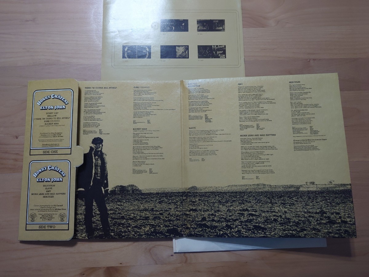 ★エルトン・ジョン Elton John★ホンキー・シャトー Honky Chateau★見本盤★PROMO★SAMPLE★Rare Item★中古LP