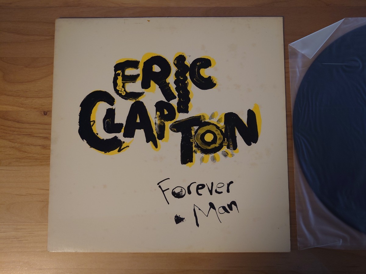 ★エリック・クラプトン Eric Clapton★Forever Man★ジャケット経年汚れあり★中古★12インチ