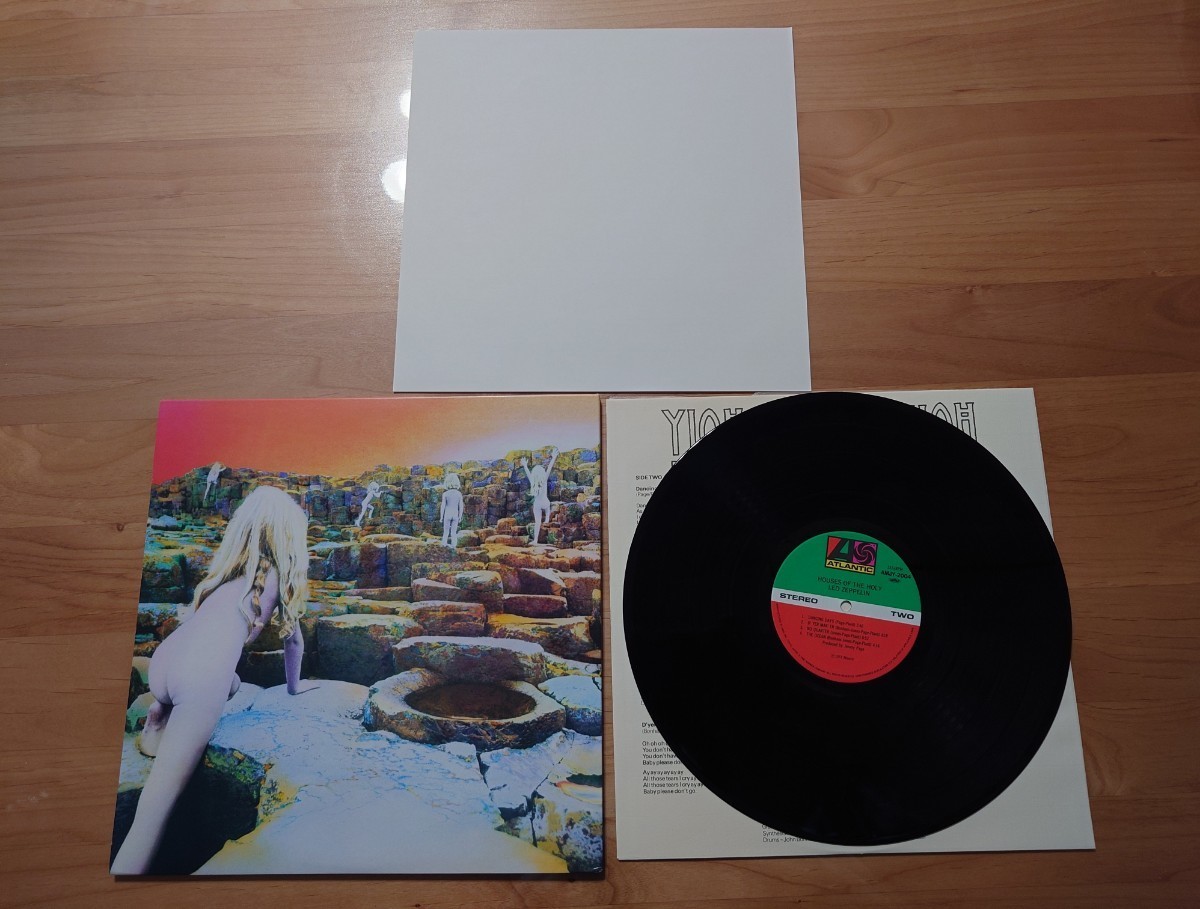 ★レッド・ツェッペリン Led Zeppelin★聖なる館 Houses of the Holy★帯付★OBI★中古LP★Rare 1992edition