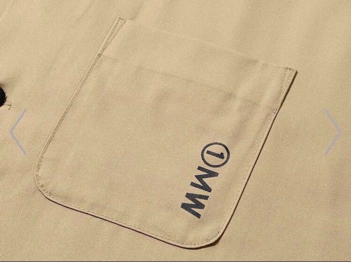 １MW ｂy SOPHNET ソフネット GU コラボ オープンカラーシャツ（５分袖）新品タグ付き アロハ 半袖シャツ
