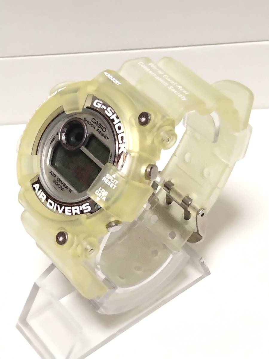 【未使用】 G-SHOCK 初代 WCCS フロッグマン DW-8250WC-7AT FROGMAN 白文字 ペクティニアビガー ジーショック_画像4