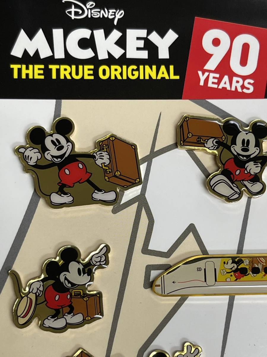 【送料無料】Disney ディズニー ミッキーマウス スクリーンデビュー 90周年 ピンバッチ_画像3