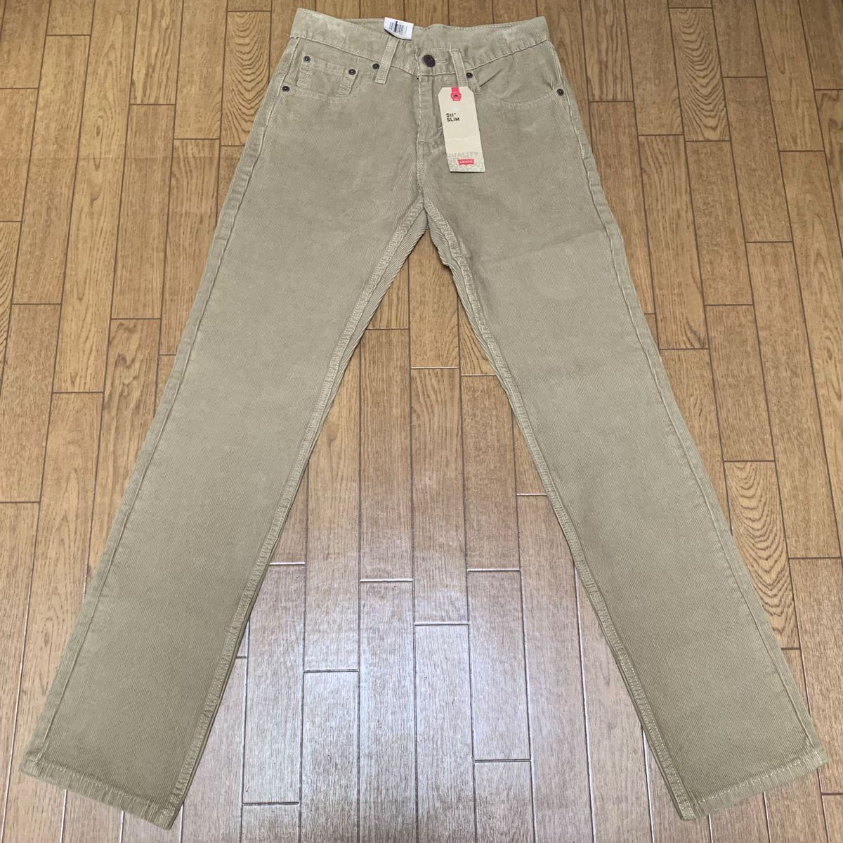 新品タグ付き　Levi's 511 SLIM W27 L32 コーデュロイパンツ