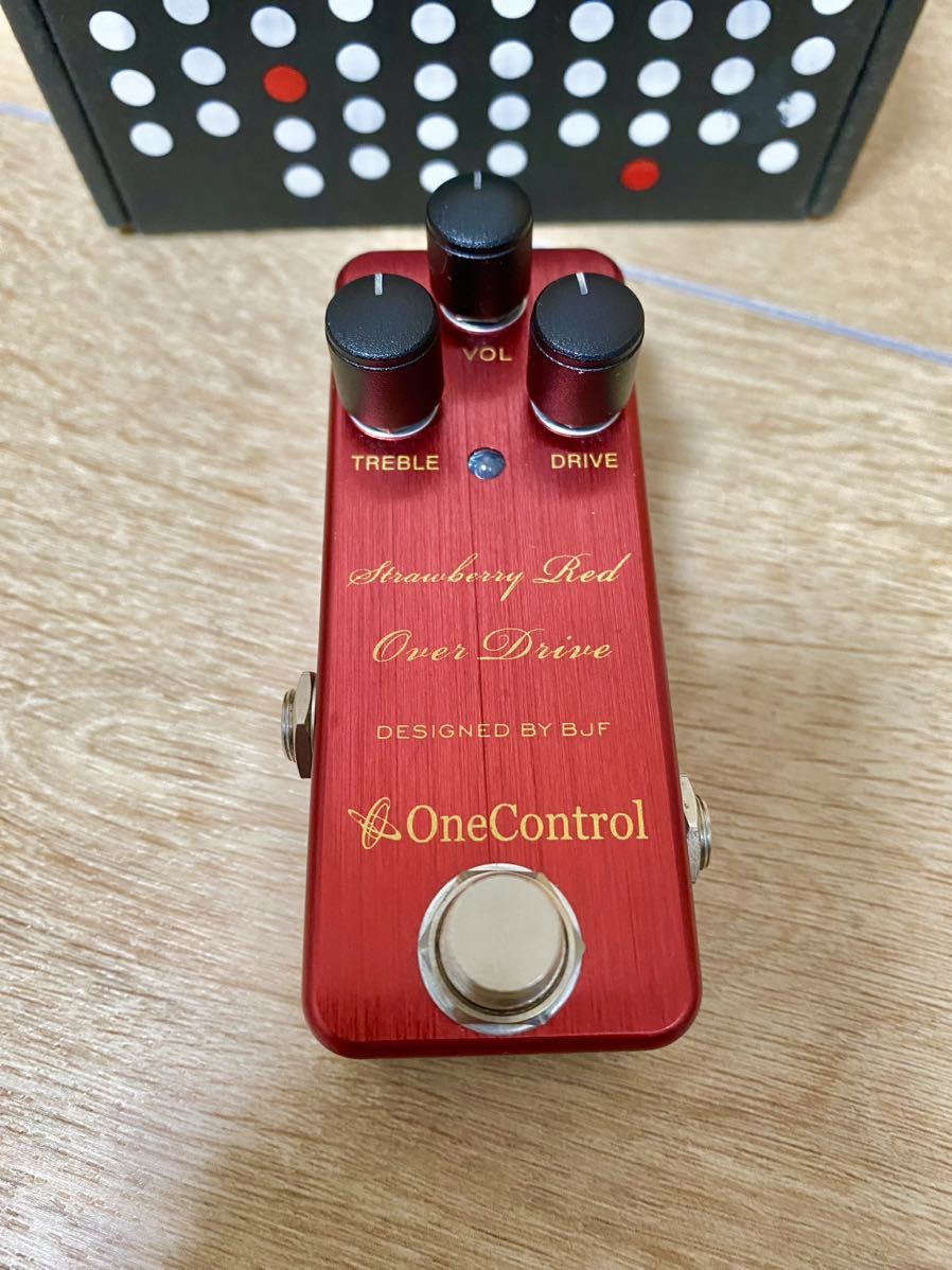 【良品】One Control / Strawberry Red Overdrive / エフェクター ワンコントロール / ストロベリーオーバードライブ ギター_画像3