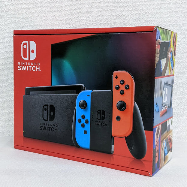 4130】極美品！ Nintendo Switch ニンテンドースイッチ本体ネオン