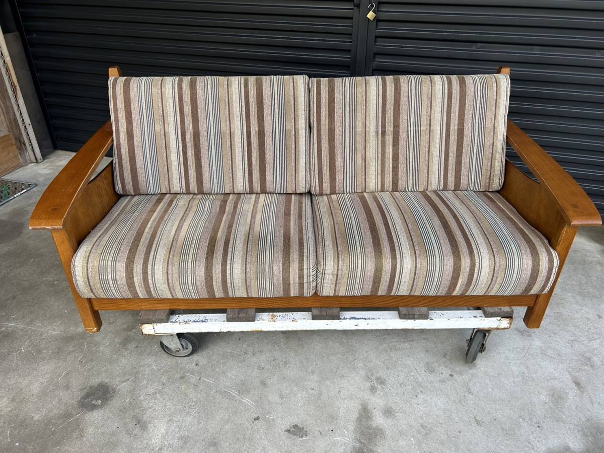KASHIWA sofa used retro width 185. depth 85.