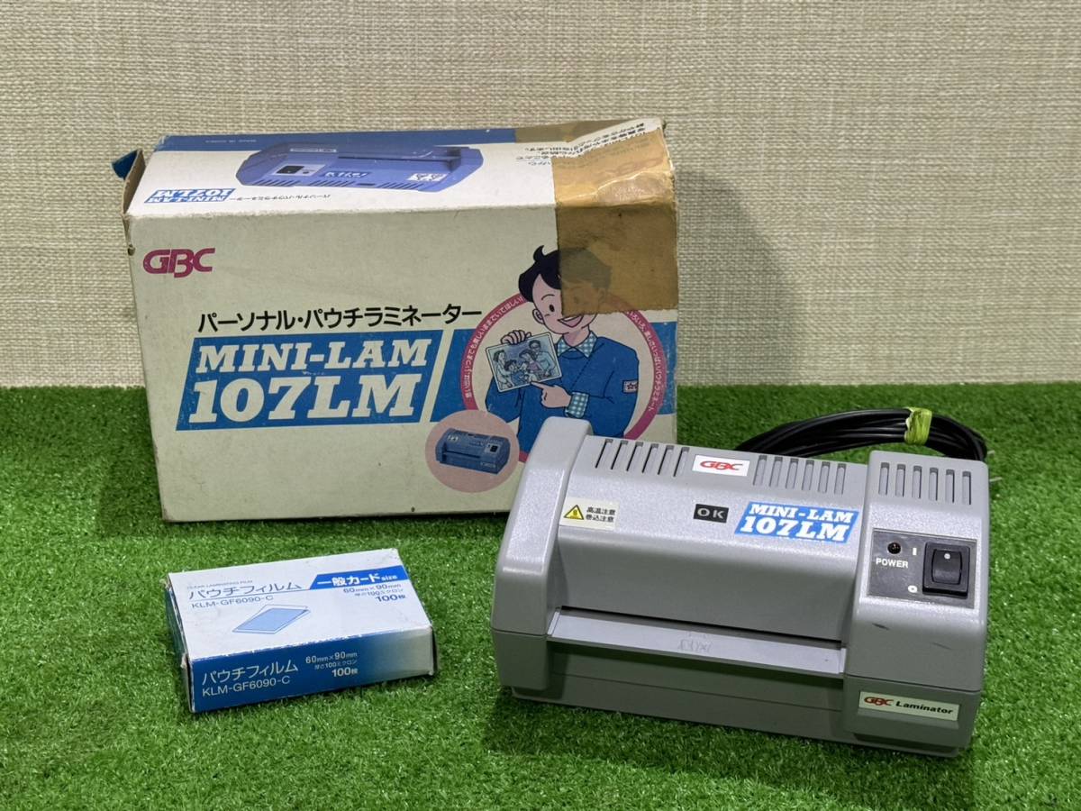 （M260)　GBC　パーソナル　パウチ　ラミネーター　MINI-LAM　107LM　GL-107LM_画像1