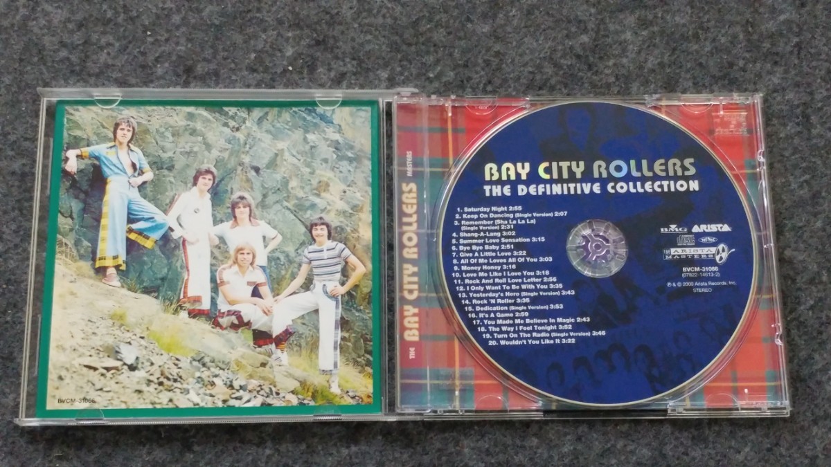 【B.C.R. デビュー30周年記念盤/デジタル・リマスター盤】BAY CITY ROLLERS/THE DEFINITIVE COLLECTION/ベイ・シティ・ローラーズ/ベスト_画像5