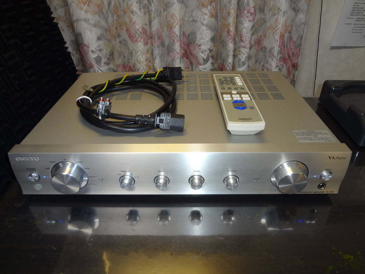 原文:◆ONKYO オンキョー オーディオビジュアル★金賞 A-5VL(S) ◆電源ケーブル高音質アップ◆