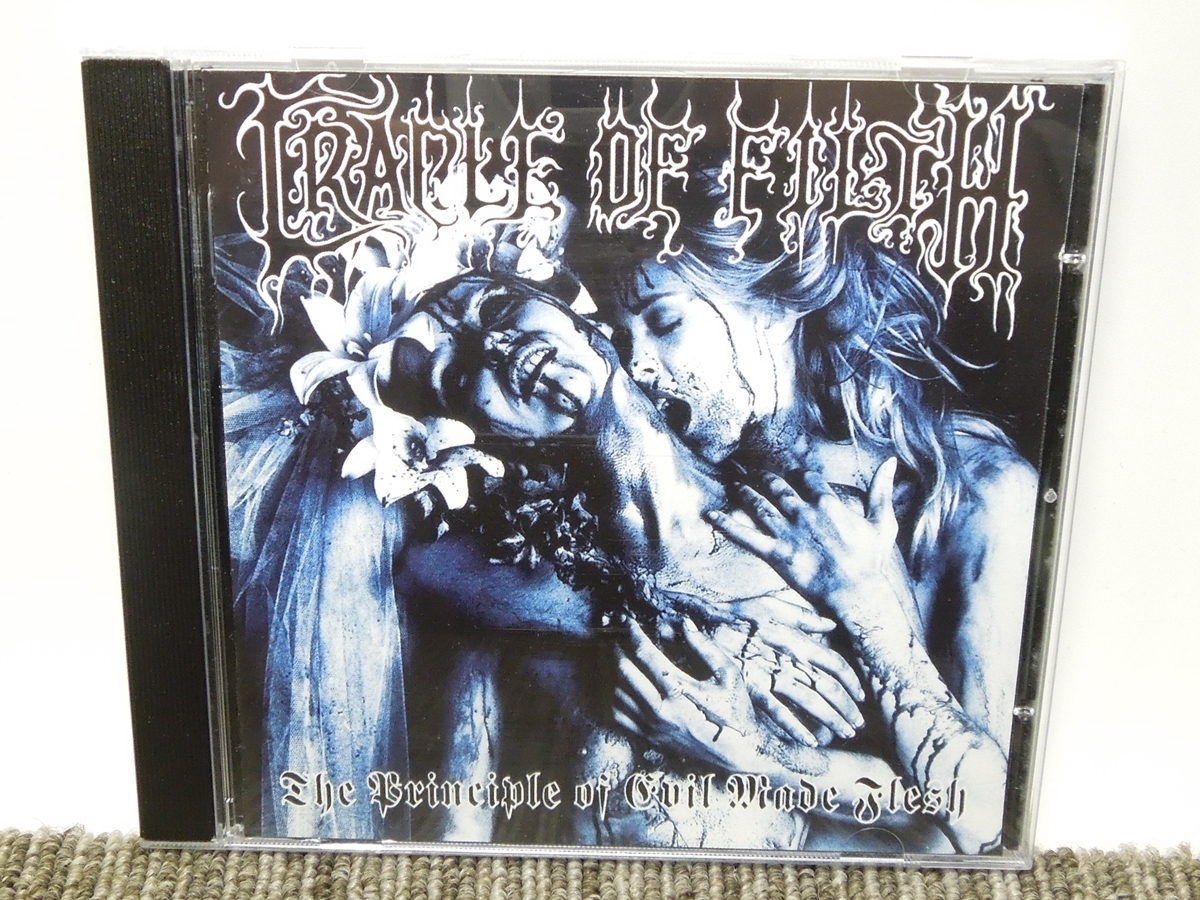 ★あ12-574 CD クレイドル・オブ・フィルス Cradle of Filth / The Principle of Evil Made Flesh UK盤_画像1